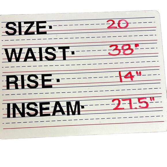 American Eagle Mom Jeans 20 38x27.5 Women Blue High Rise Distressed Plus Size - Picture 6 of 6